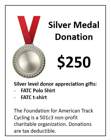 Silver Medal Donation